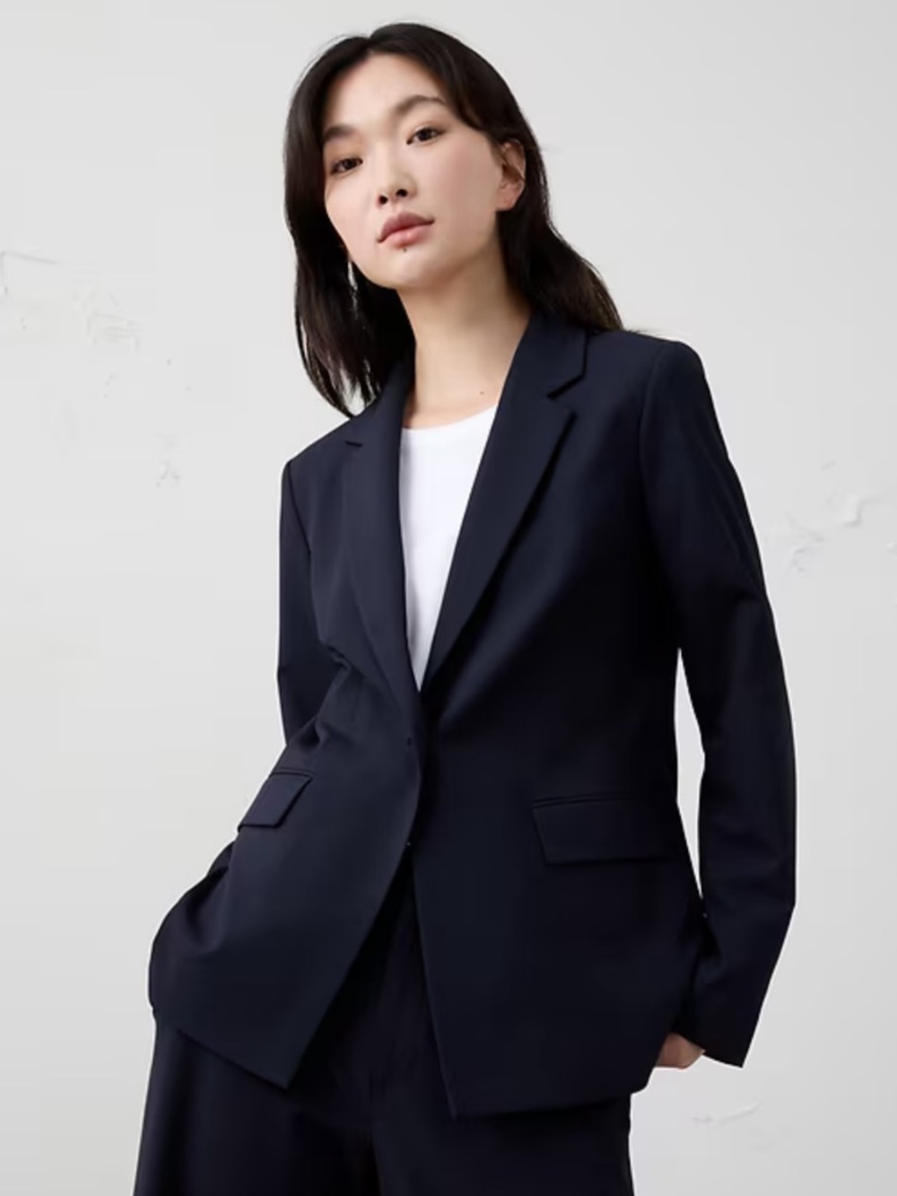 Banana Republic Sculpted Stretch Blazer